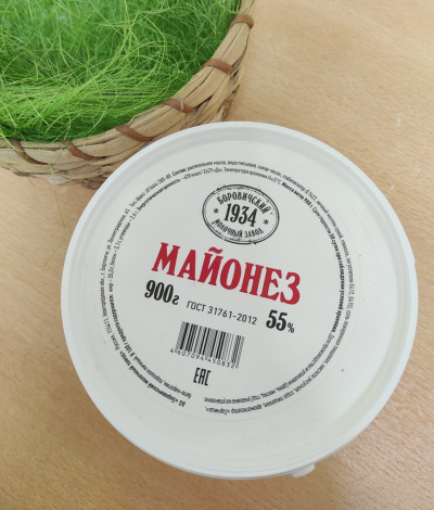 Майонез «Провансаль» м.д.ж. 55% 0,9 кг